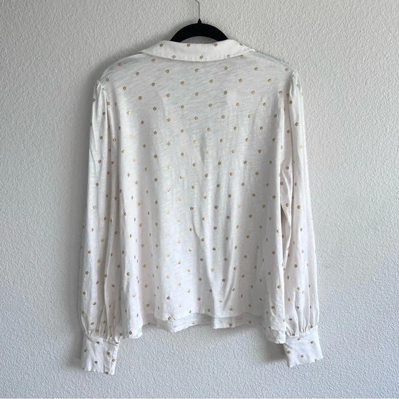 Boden Collared Notch Neck Cotton Top - Picture 8 of 12